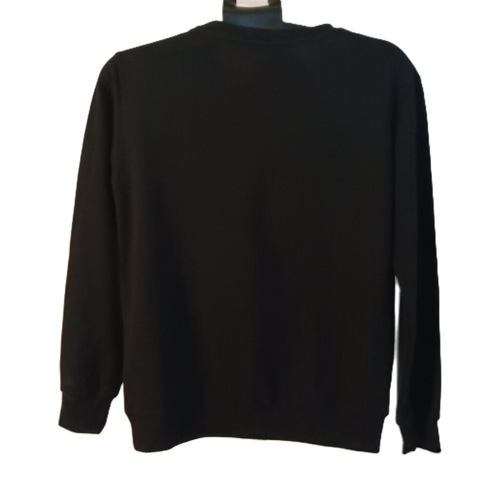 Disney Nightmare Before Christmas Black Light Up Sweatshirt Unisex Size Small S - Picture 3 of 16